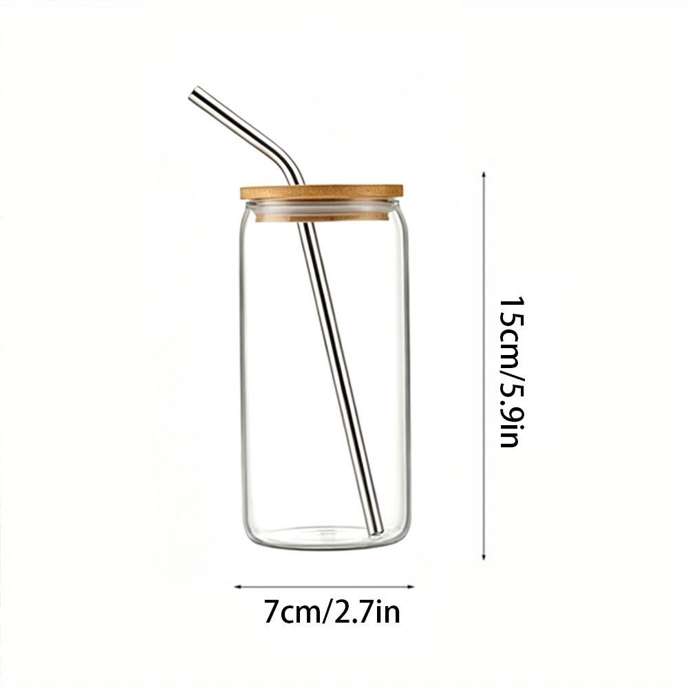 Custom Birth Flower Glass Can  - Coffee Equipment Gift recension och pris