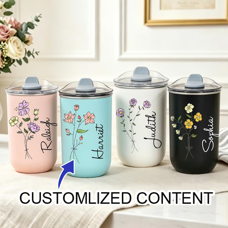 Custom Name Wildflower Coffee  - Coffee Equipment Gift recension och pris