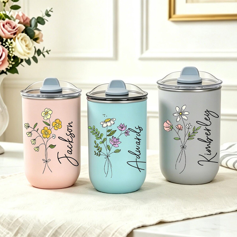 Custom Name Wildflower Coffee  - Coffee Equipment Gift recension och pris