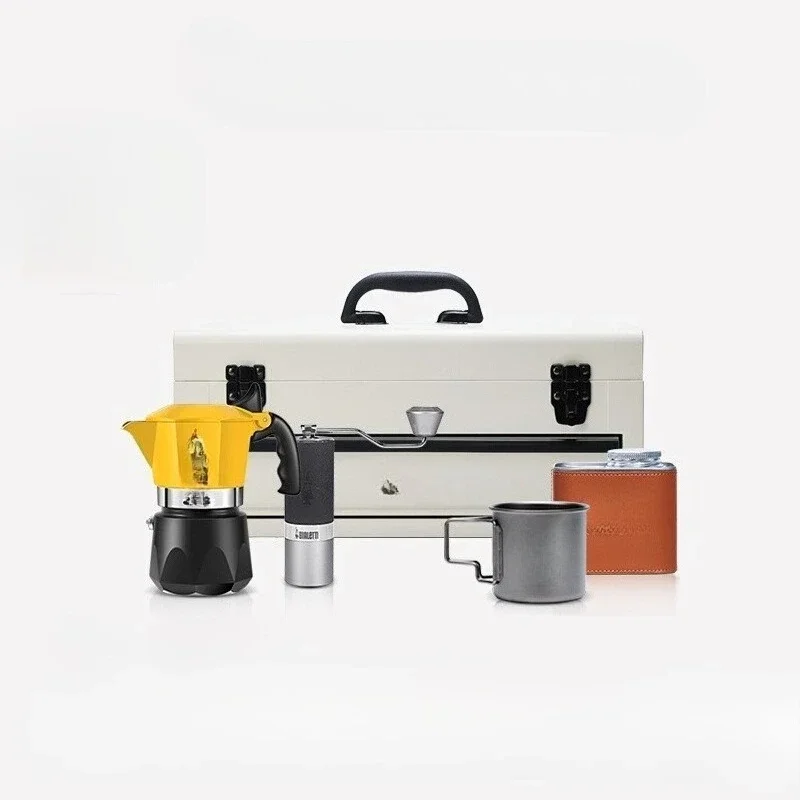 Camping Coffee Box Mocha Pot O - Coffee Equipment Gift recension och pris