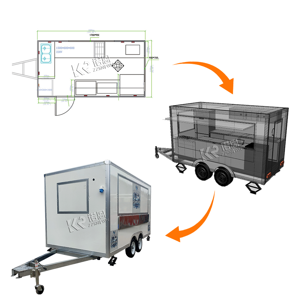 CE Coffee Trailers Fully Equip - Mobile Coffee Van Equipment recension och pris