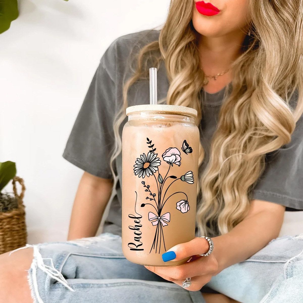 Customized Cute Cup Bottle Wit - Coffee Equipment Gift recension och pris