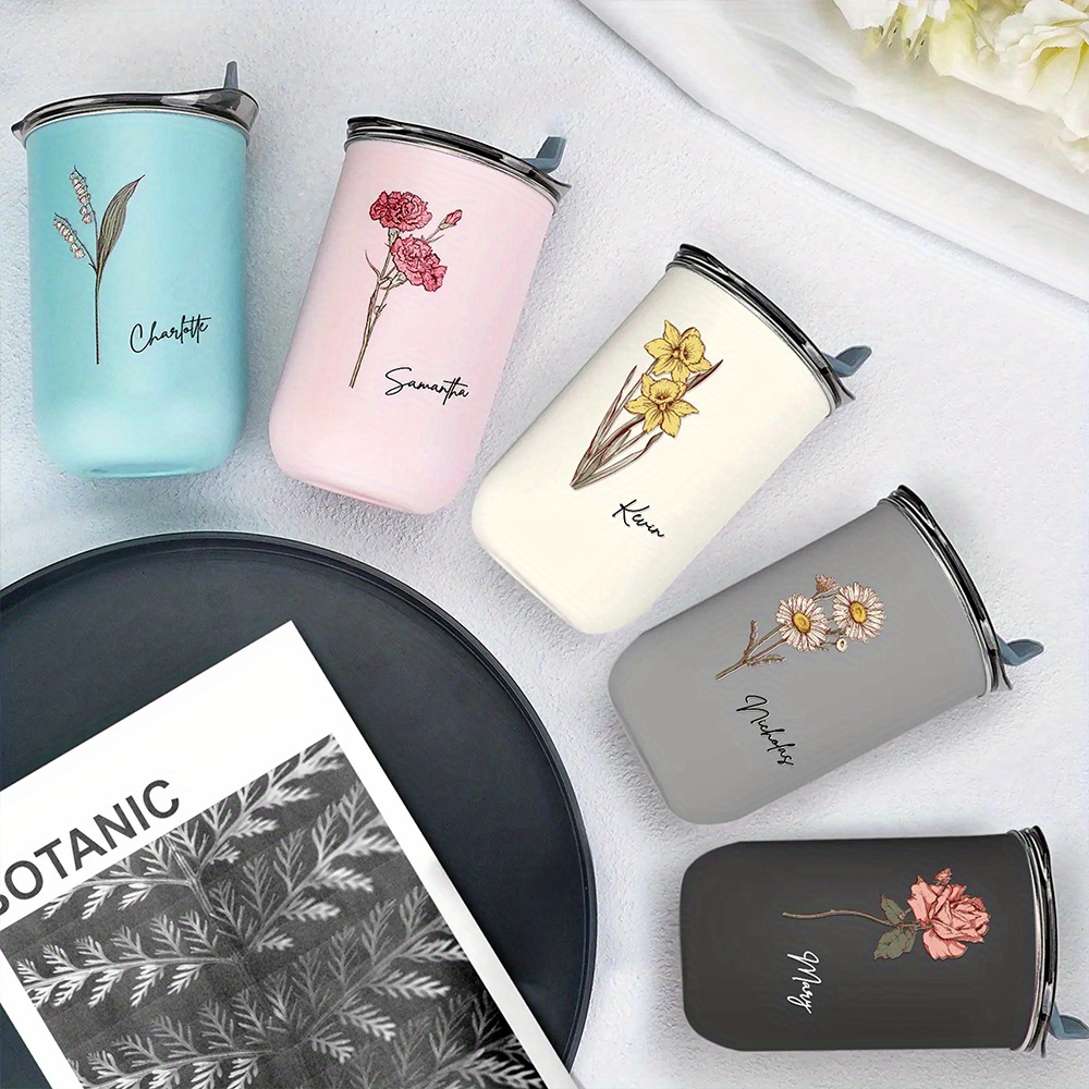 Personalized Birth Flower Coff - Coffee Equipment Gift recension och pris