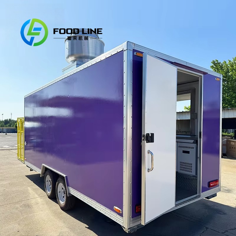 Custom Mobile Food Cart Traile - Mobile Coffee Van Equipment recension och pris