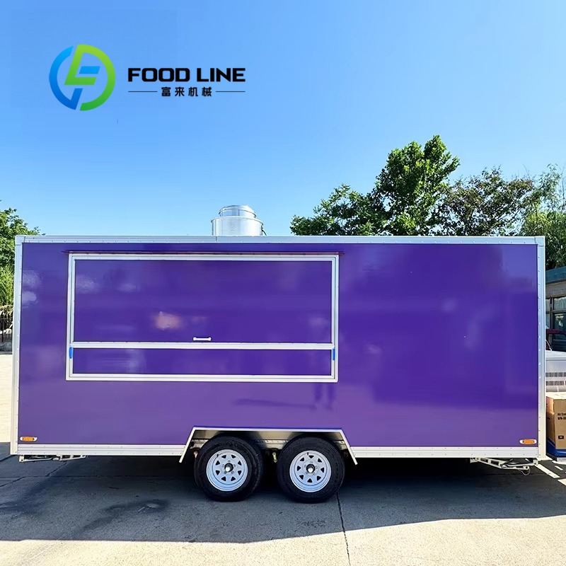 Custom Mobile Food Cart Traile - Mobile Coffee Van Equipment recension och pris