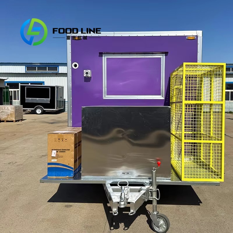 Custom Mobile Food Cart Traile - Mobile Coffee Van Equipment recension och pris