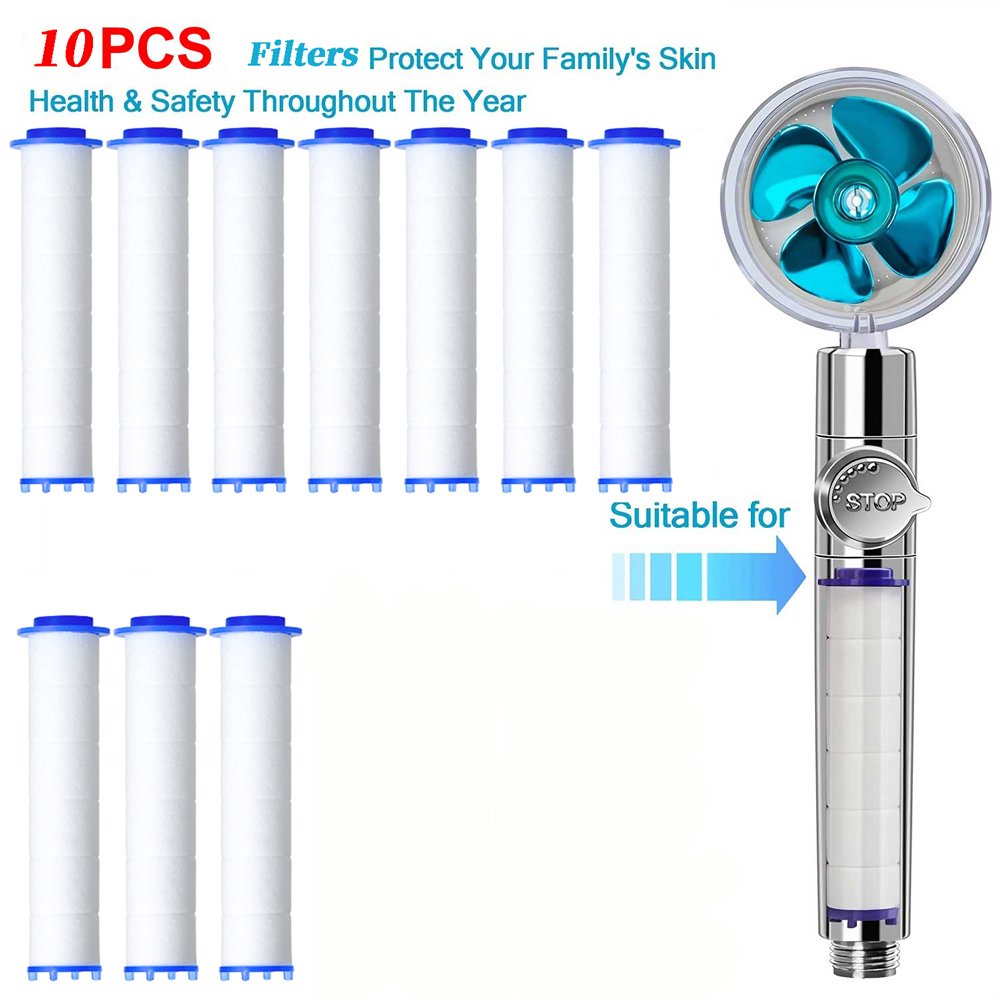 10Pcs Shower Head Replacement  - Water Filter Cartridge recension och pris