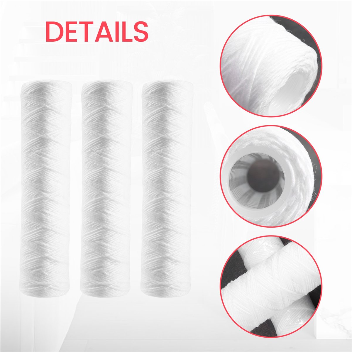 [Promotions]3Pcs Water Purifie - Water Filter Cartridge recension och pris