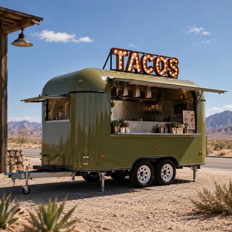 Food Truck Mobile with Kitchen - Mobile Coffee Van Equipment recension och pris